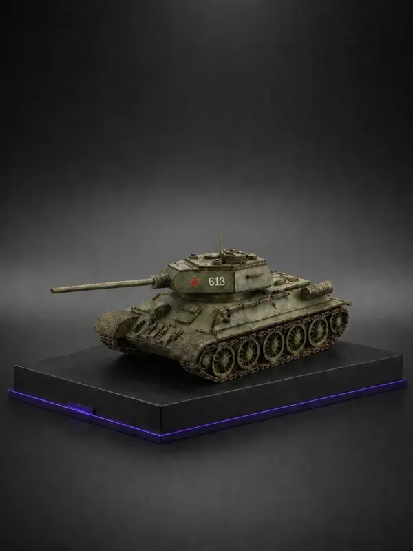 Деревянный 3D-конструктор «T34-85 Легенда»