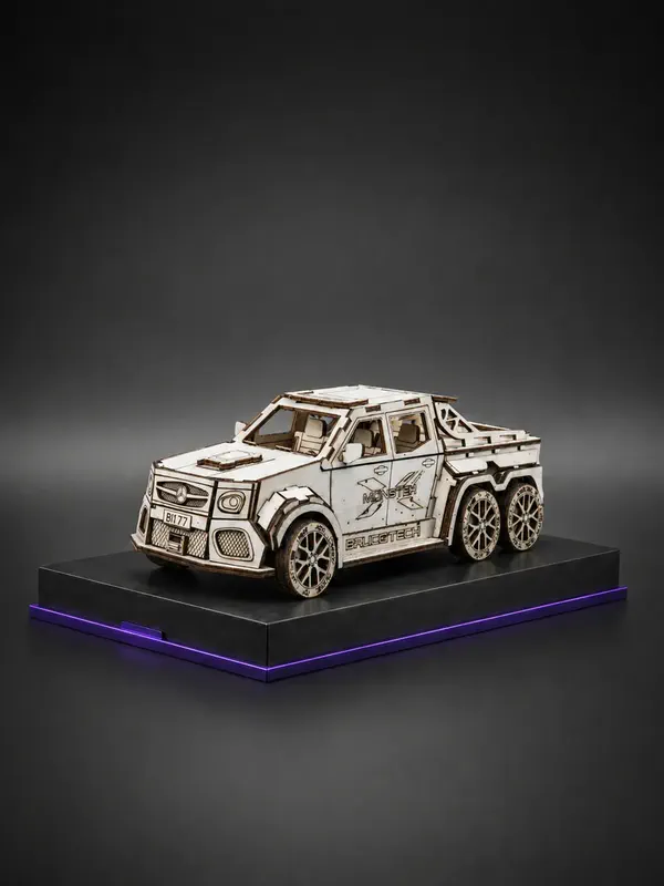 Деревянный 3D-конструктор"Mercedes"