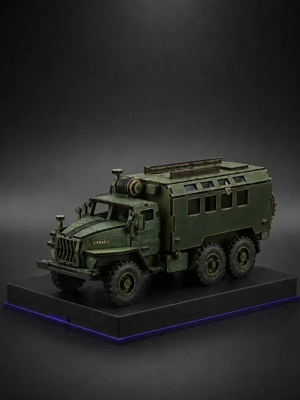 Деревянный 3D-конструктор «Урал»