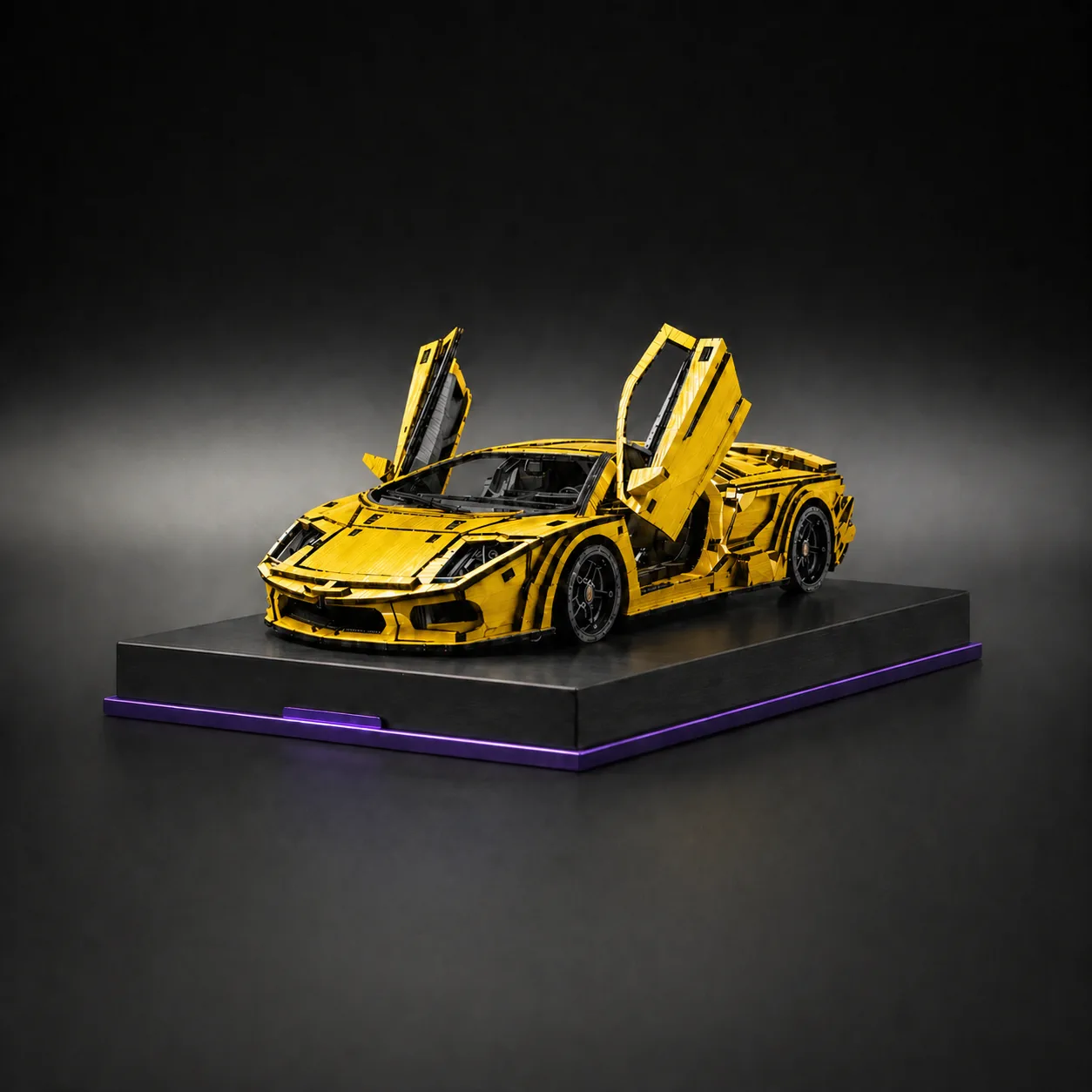 Деревянный 3D-конструктор"Lamborgini"
